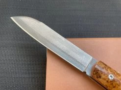 Les Couteliers Basques Modèle Alios Damas -Magasin De Couteaux alios thuya damas 1