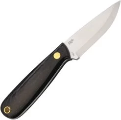 Brisa Knives Necker 70 Micarta Noir Scandi