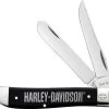 Case Harley Davidson Mini Trapper Smooth -Magasin De Couteaux case harley trapper mini