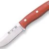 Joker Couteau Bushcraft BS9 Lynx Micarta étui Cuir -Magasin De Couteaux joker lynx orange