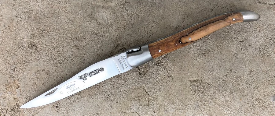 Laguiole En Aubrac 12cm Olivier 3 Laguiole En Aubrac 12cm Olivier