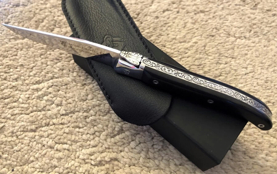 Laguiole Dozorme Secret Ebène 12cm 3 Laguiole Dozorme Secret Ebène 12cm