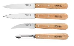 Opinel Les Essentiels Coffret 4 Pièces Bois Naturel