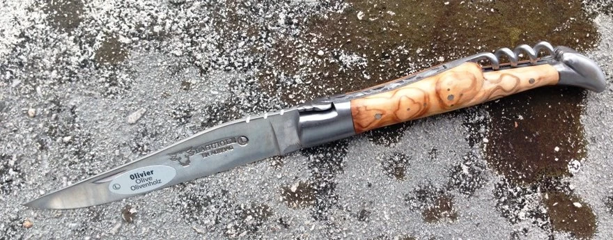 Laguiole En Aubrac 12cm Tire-bouchon Olivier 3 Laguiole En Aubrac 12cm Tire-bouchon Olivier