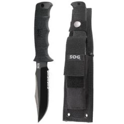 SOG Seal Pup élite Black Serrated étui Nylon