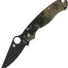 Spyderco Paramilitary 2 Lame Lisse, Manche Camo -Magasin De Couteaux spyderco paramilitary camo 2