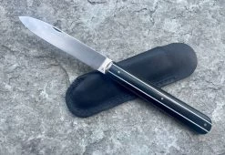 Vautrin Adrien Effilé ébène Incrusté D’os -Magasin De Couteaux vautrin effile ebene